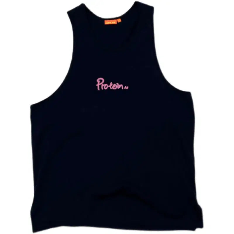 Protein Graphic Printed Sleeveless