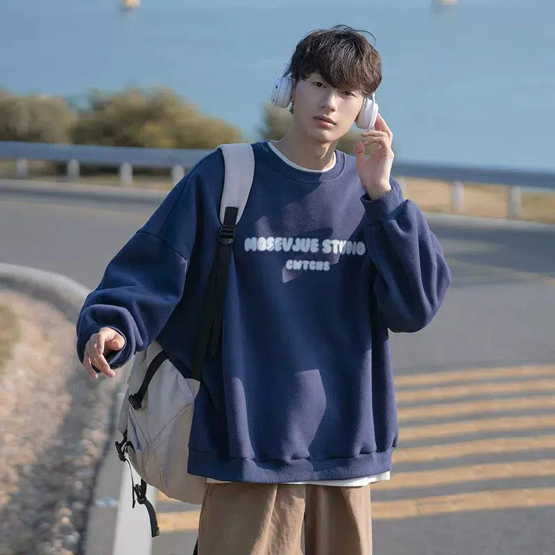 Pullover Graphic Sweatshirt