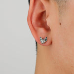 Punk Cat Stud Earrings