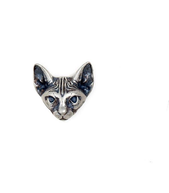 Punk Cat Stud Earrings