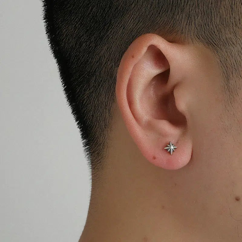 Punk Cross Stud Earrings