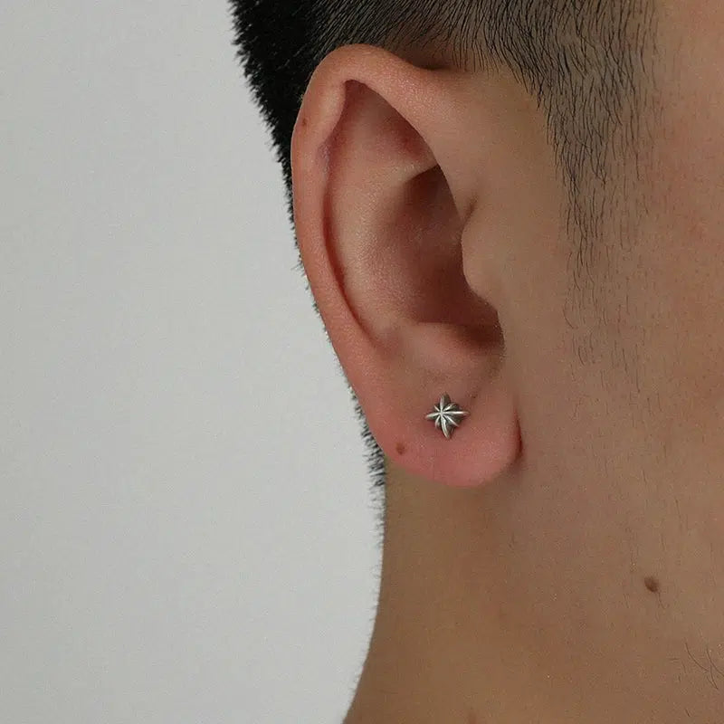Punk Cross Stud Earrings