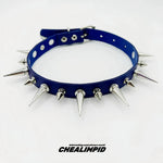 Punk Style Spiked Choker Necklace