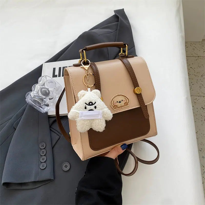 Puppy Embroidery Backpack