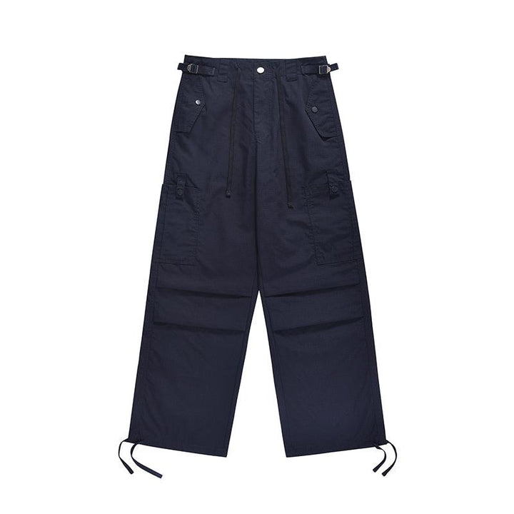 Quick Dry Nylon Drawstring Cargo Pants