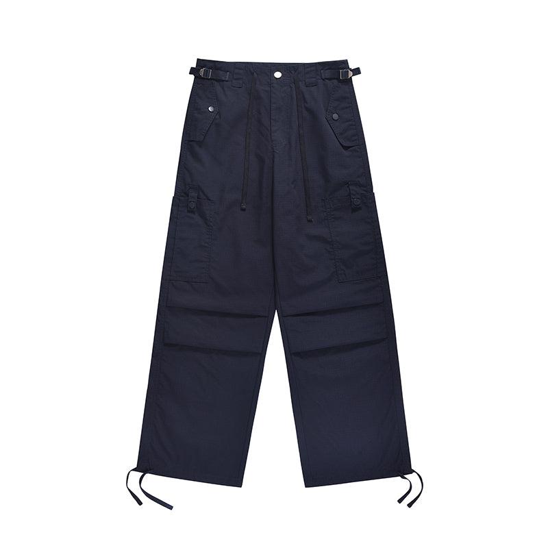 Quick Dry Nylon Drawstring Cargo Pants The Korean Fashion