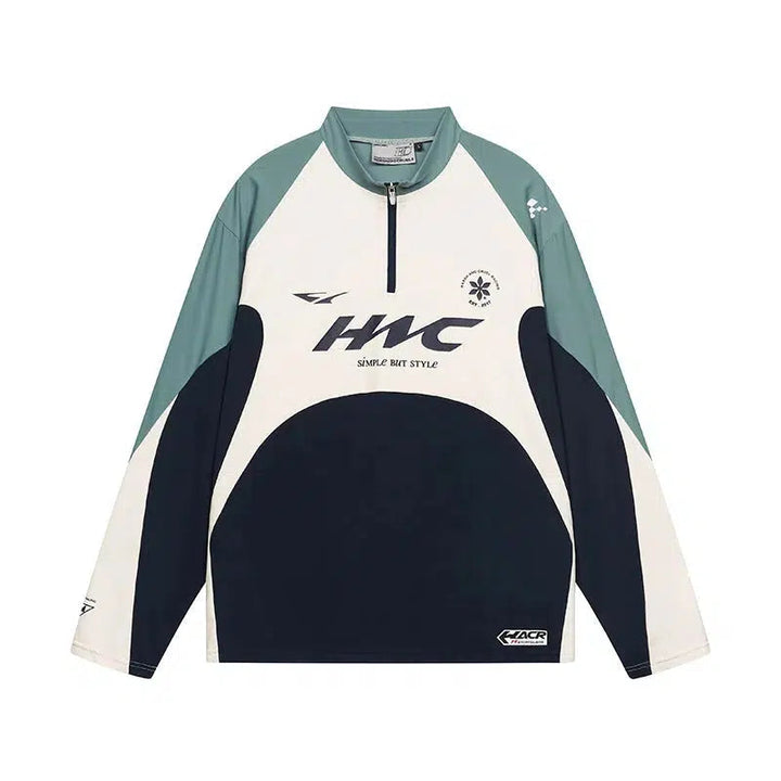 Quick-drying Half-zip Cycling Pullover