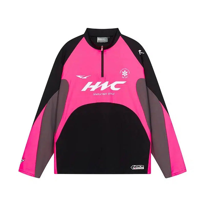 Quick-drying Half-zip Cycling Pullover