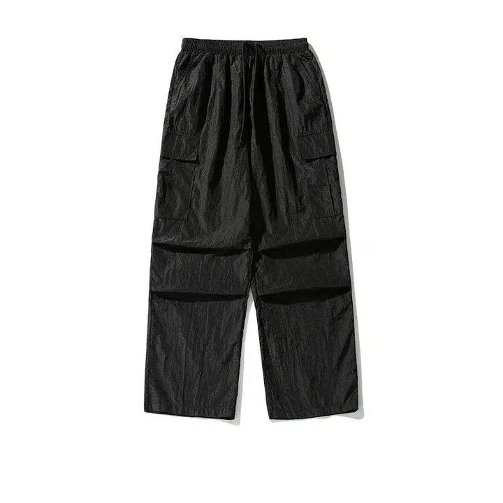 Quick-drying Wide-leg Cargo Pants