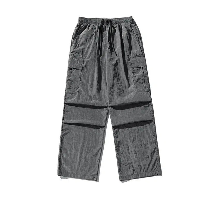 Quick-drying Wide-leg Cargo Pants