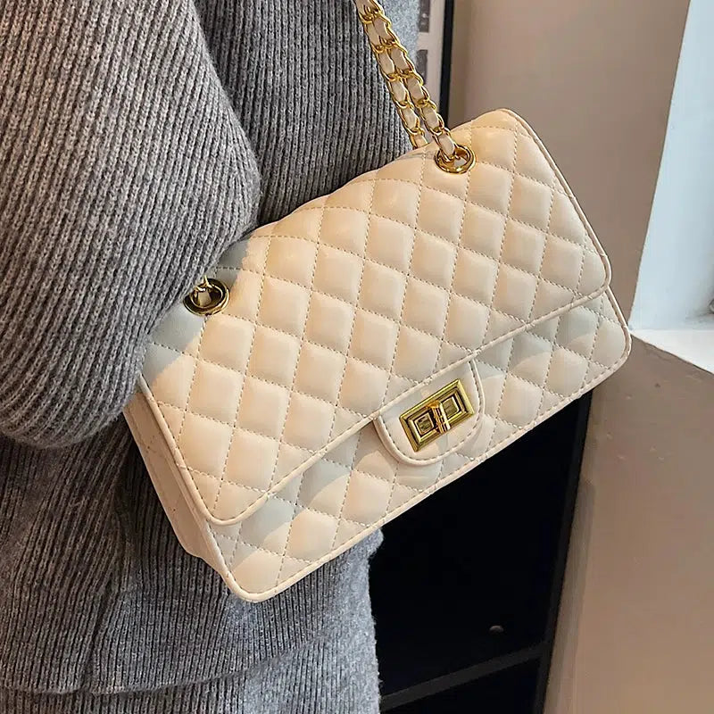 Quilted Chain Shoulder Bag