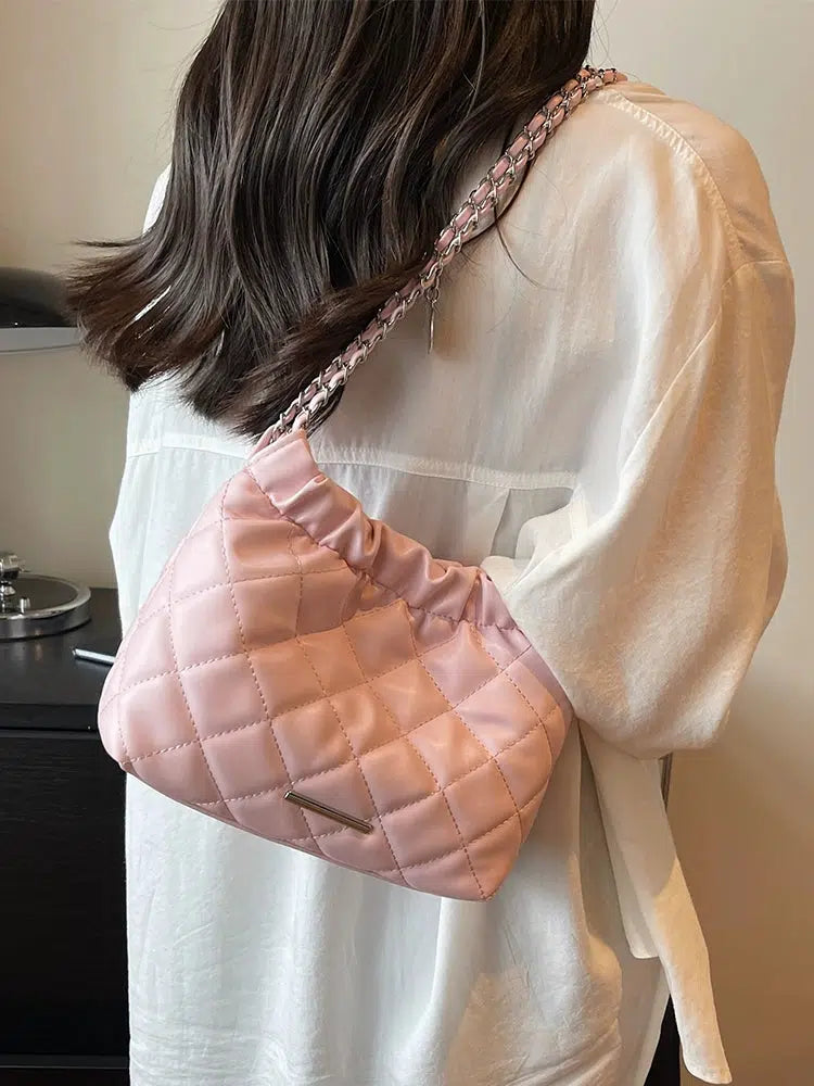 Quilted Chain Shoulder Bag