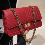 Quilted Chain Shoulder Bag