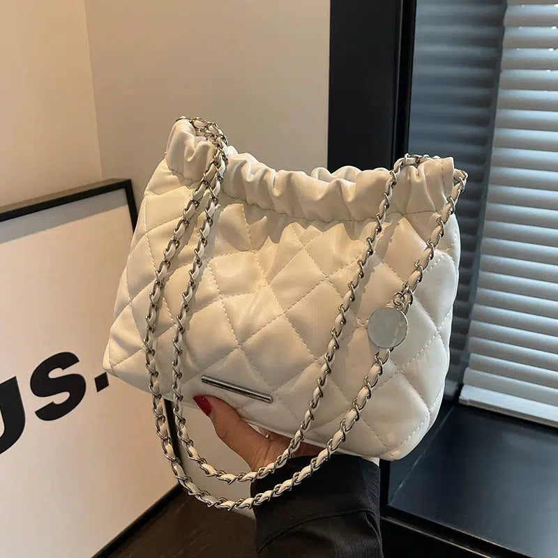Quilted Chain Shoulder Bag