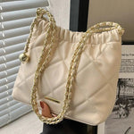 Quilted Chain Shoulder Bag