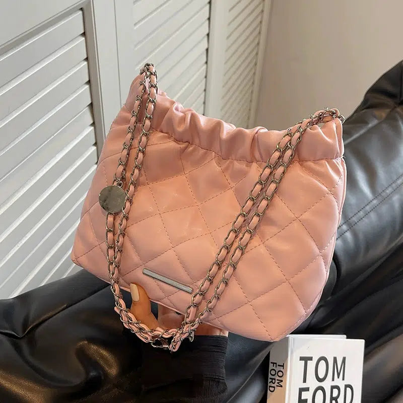 Quilted Chain Shoulder Bag