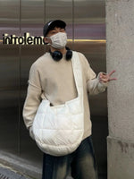 Quilted Oversized Shoulder Bag