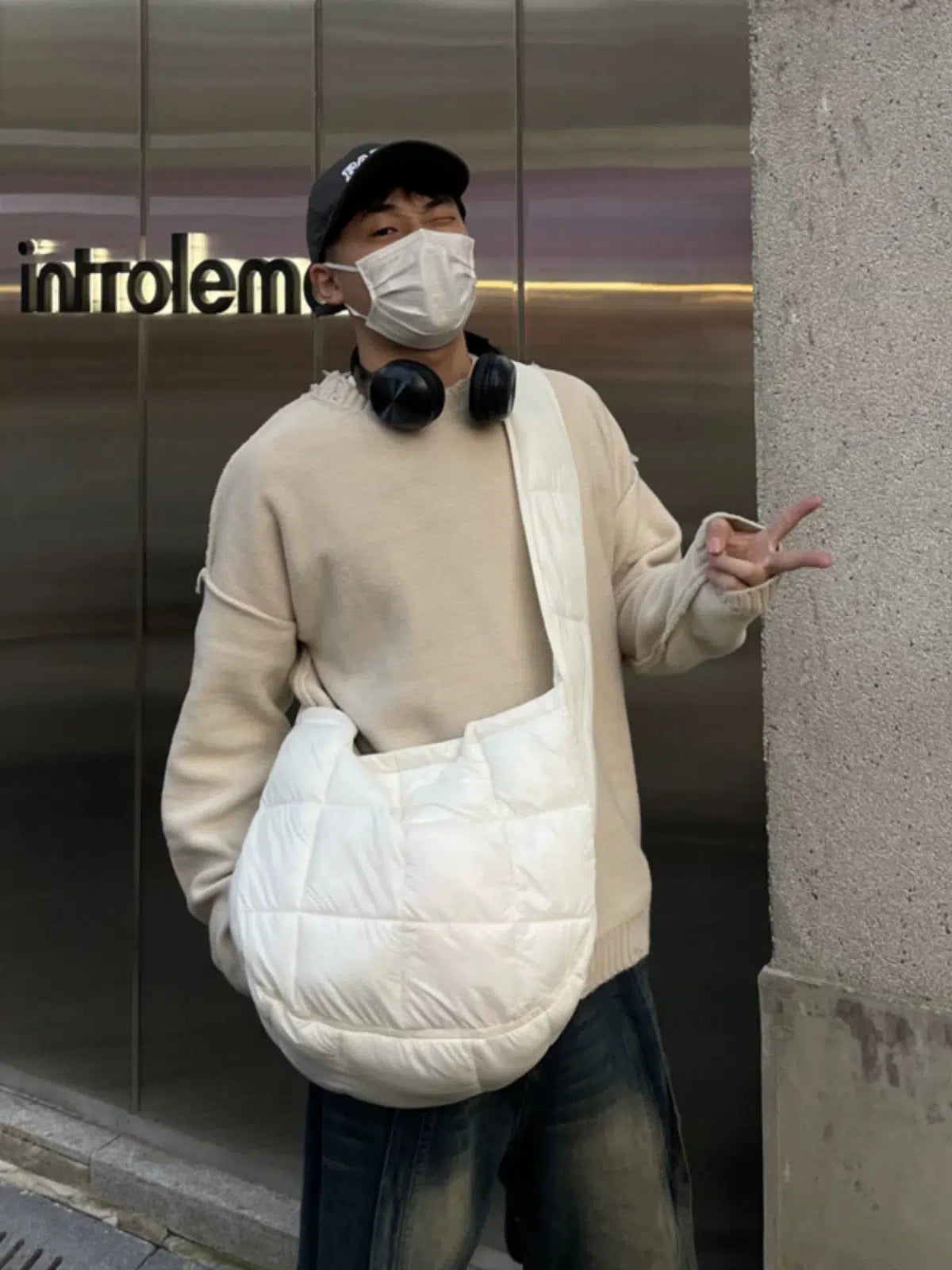 Quilted Oversized Shoulder Bag