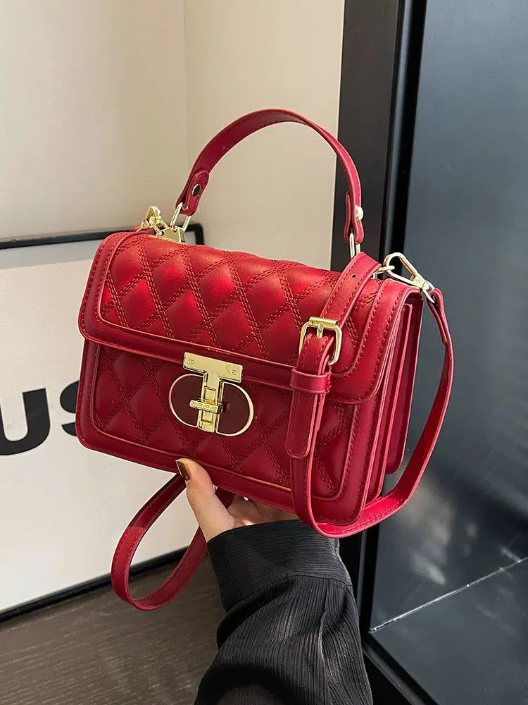 Quilted Small Square Bag