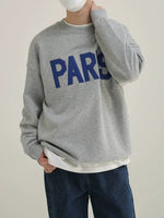 RARIS Embroidered Crew Neck Sweatshirt