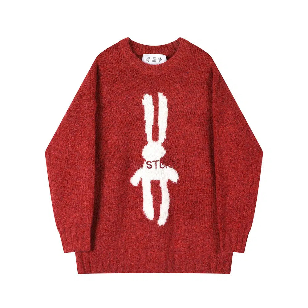 Rabbit Graphic Sweatshirt