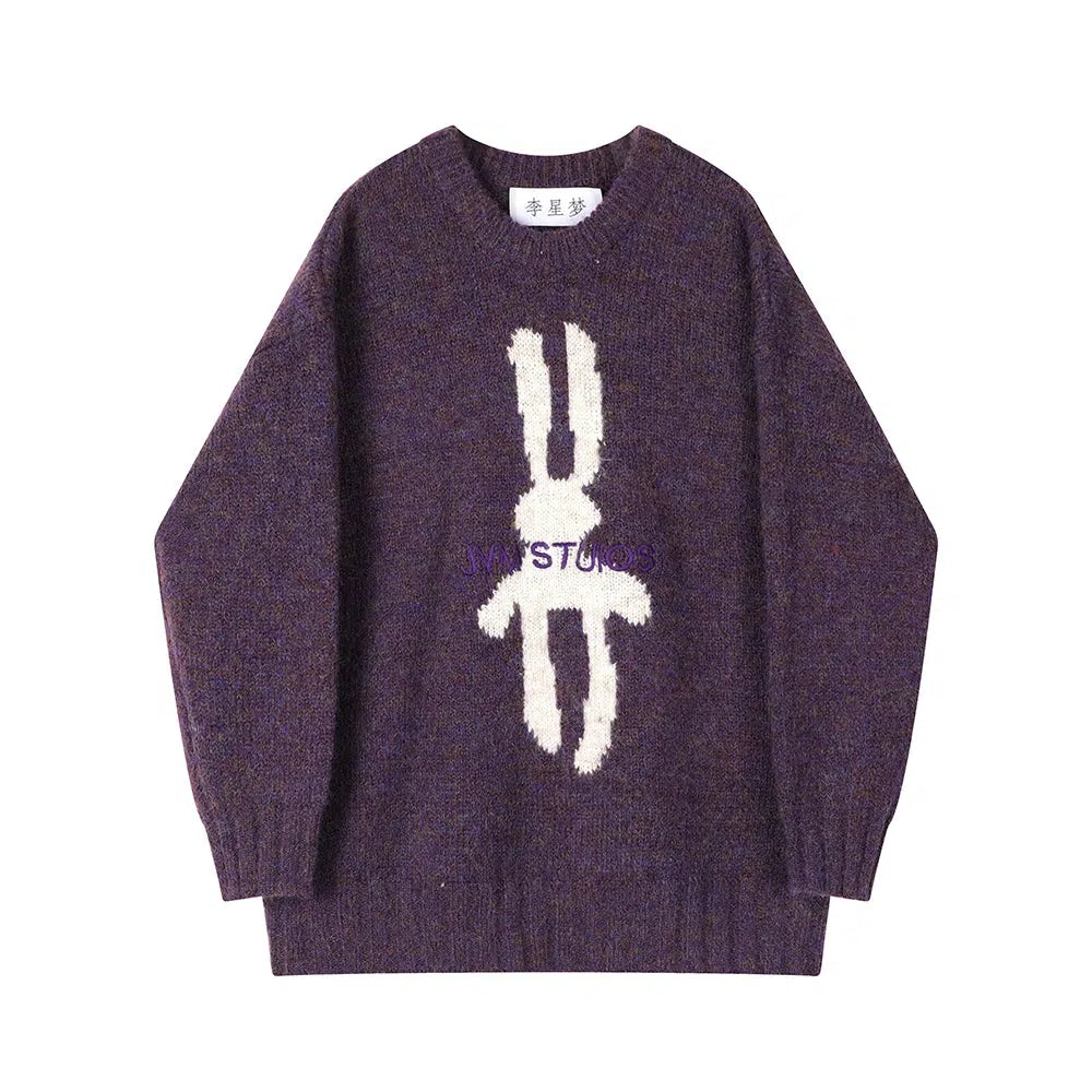 Rabbit Graphic Sweatshirt