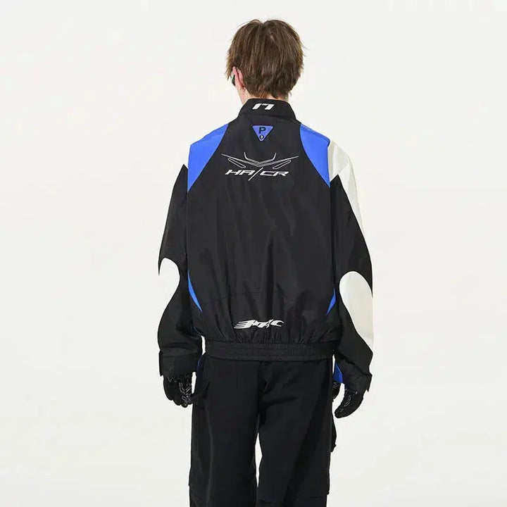 Racing Athletic Embroidery Jacket