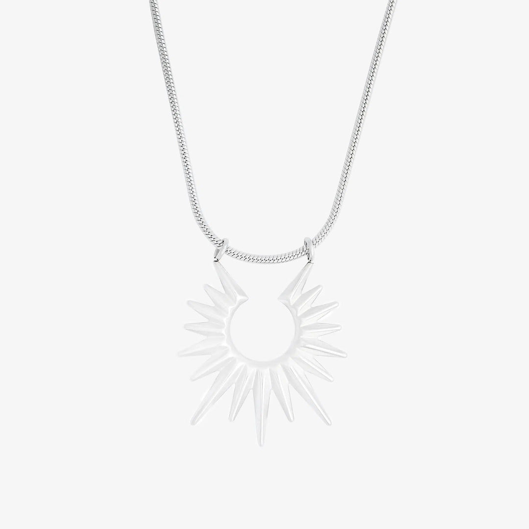 Radiant Sunburst Pendant Necklace