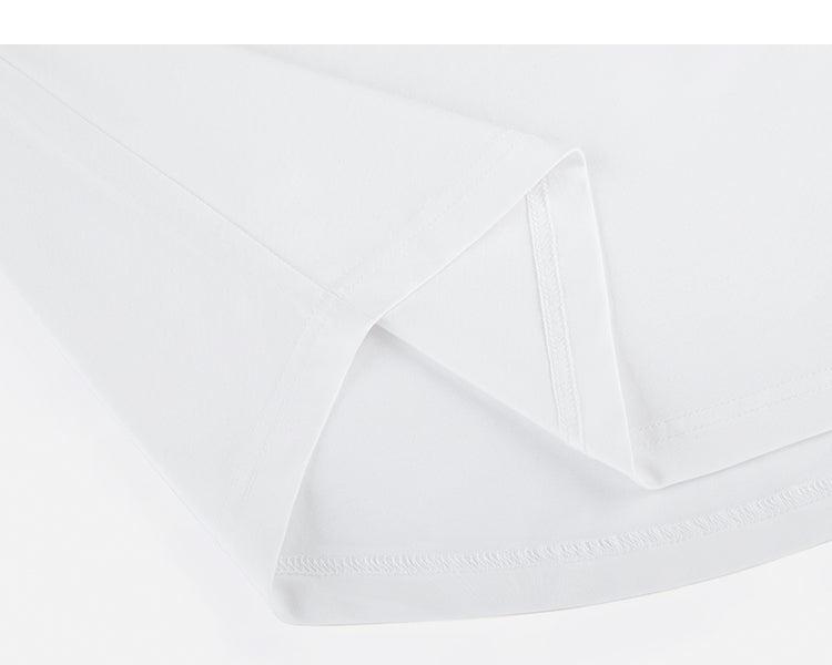 Raglan Sleeve Round Neck Contrast T-shirt