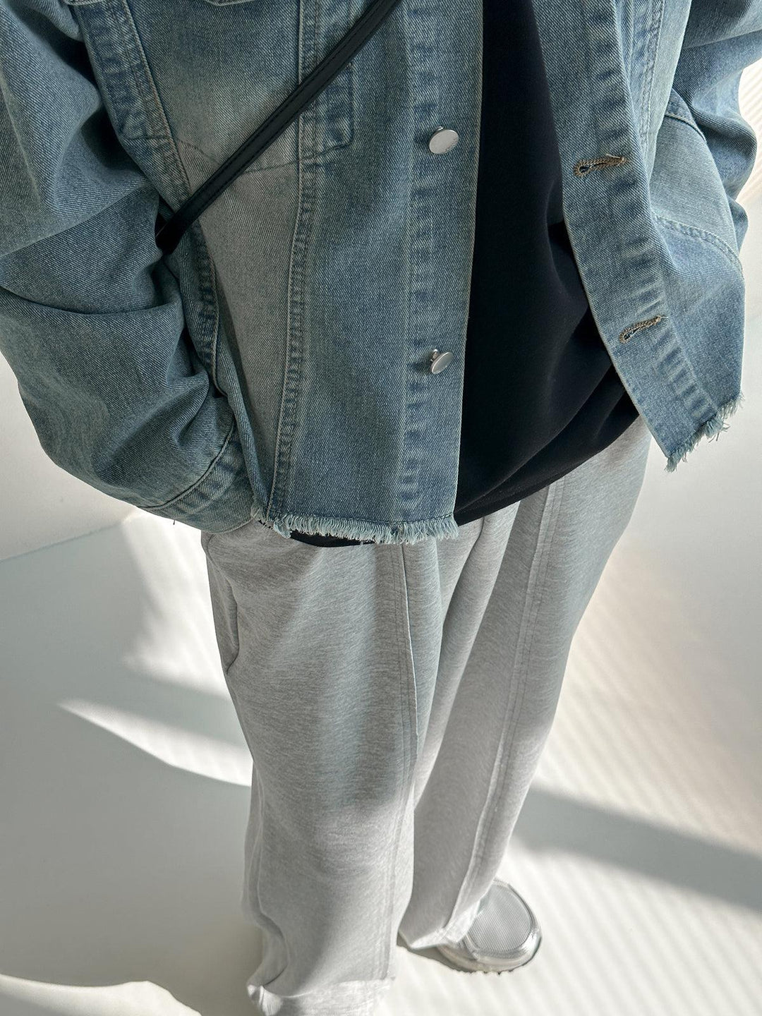 Raw Edge Denim Jacket
