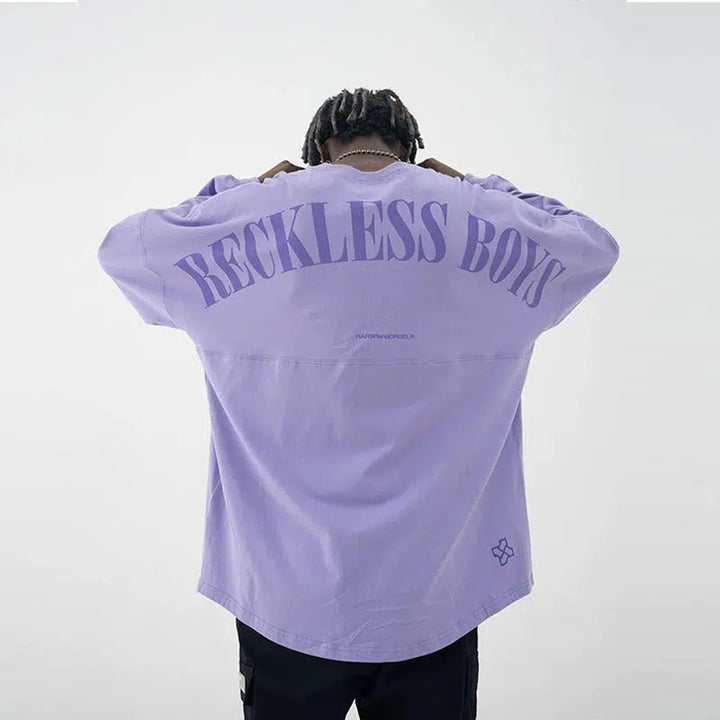 Reckless Boys Print Pullover