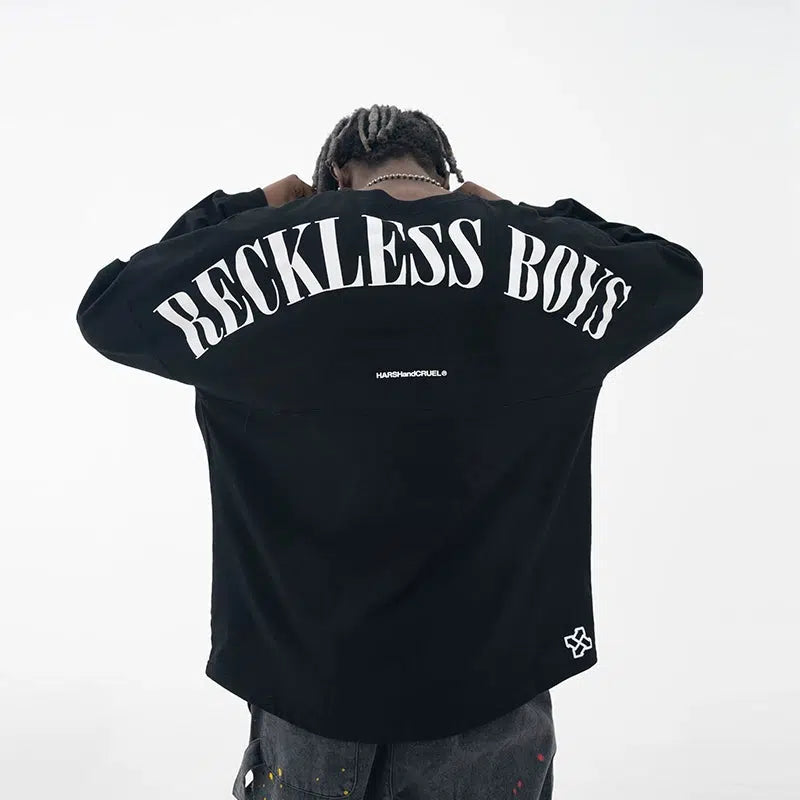 Reckless Boys Print Pullover