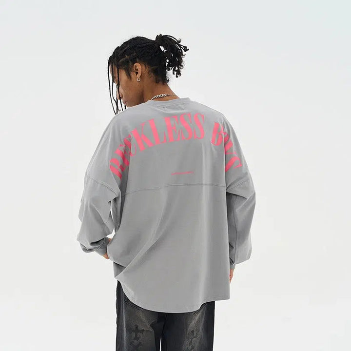 Reckless Boys Print Pullover