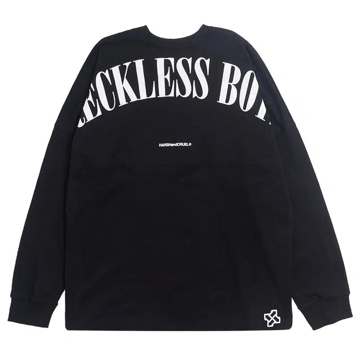 Reckless Boys Print Pullover