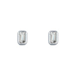 Rectangular Stud Earrings