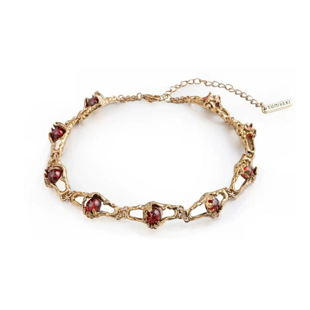 Red Beads Necklace