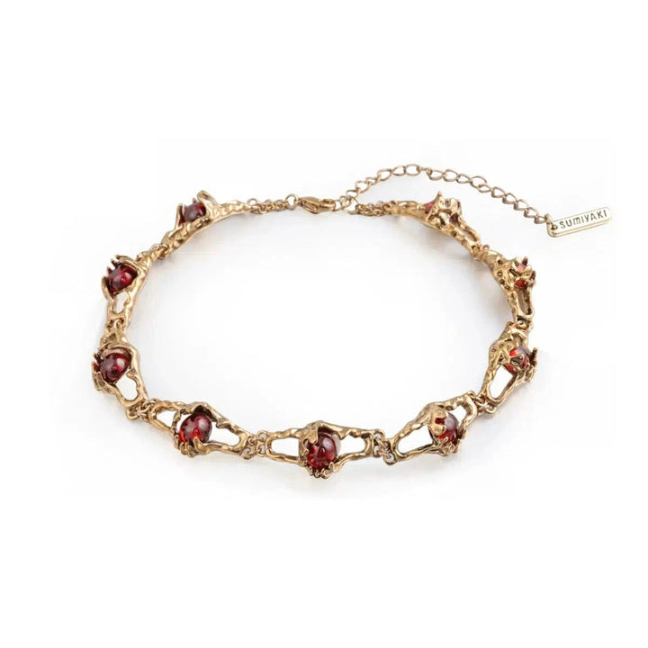 Red Beads Necklace