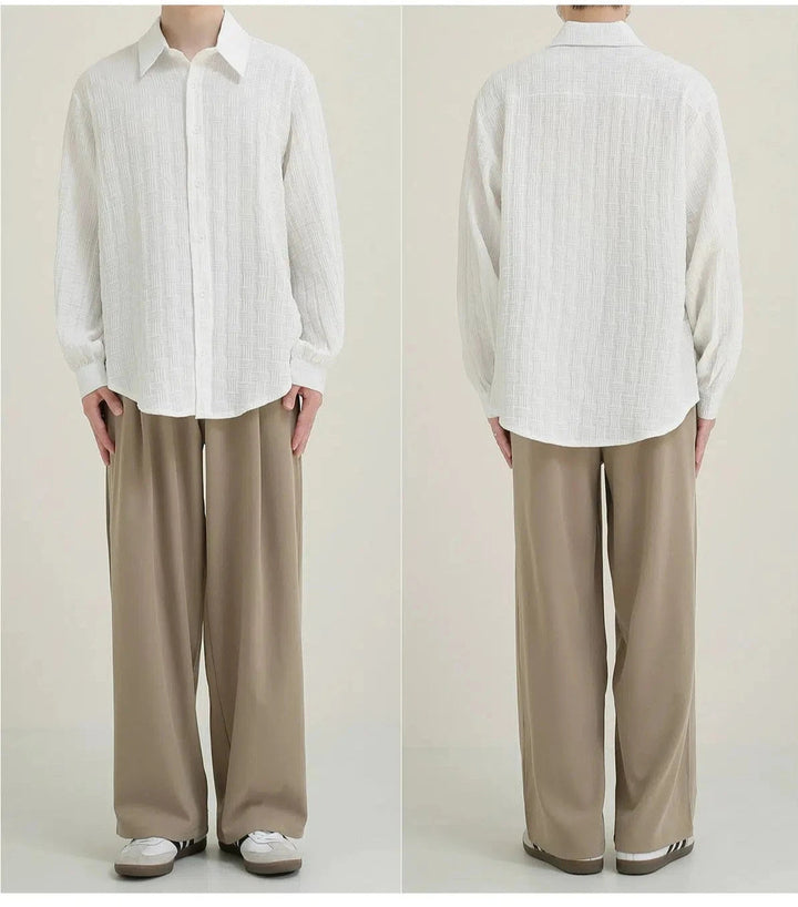 Relaxed Fit Button-up Shirt