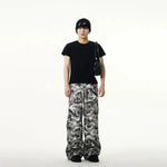 Relaxed Fit Camouflage Casual Pants