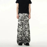 Relaxed Fit Camouflage Casual Pants