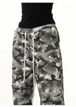 Relaxed Fit Camouflage Casual Pants