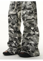 Relaxed Fit Camouflage Casual Pants