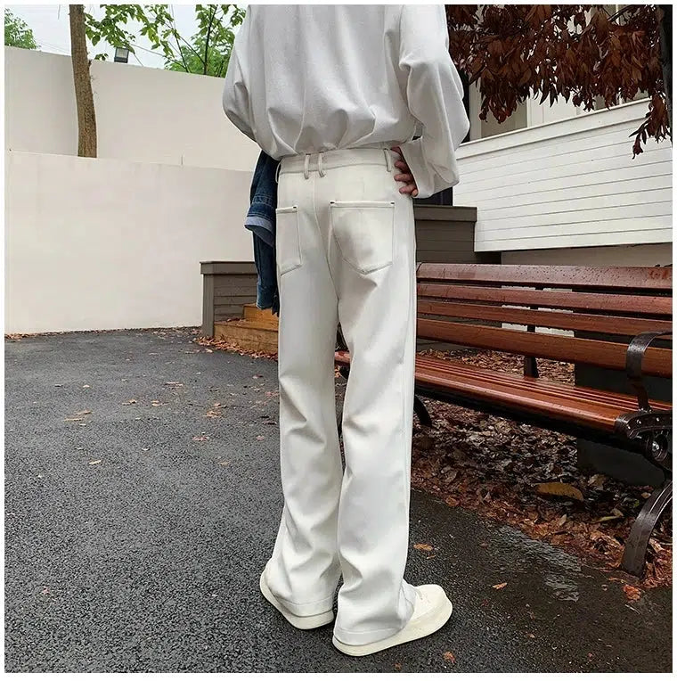 Relaxed Fit Casual Pants