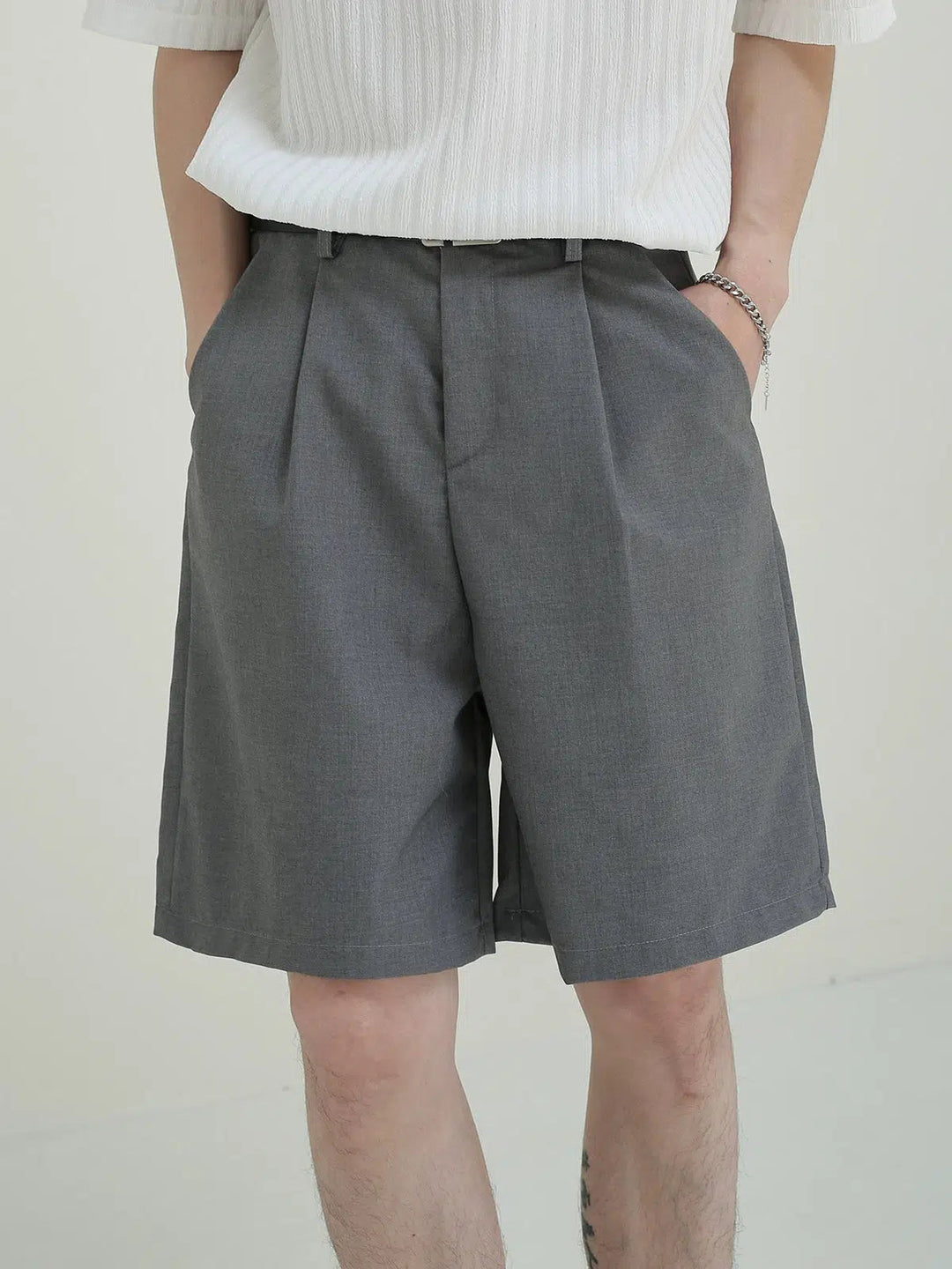 Relaxed Fit Dress Shorts