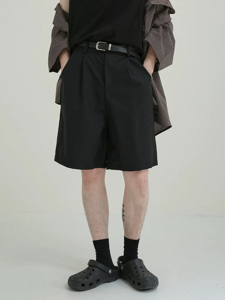 Relaxed Fit Dress Shorts