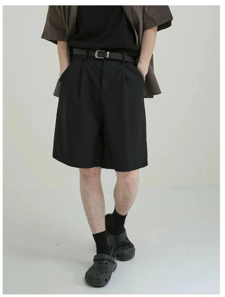 Relaxed Fit Dress Shorts
