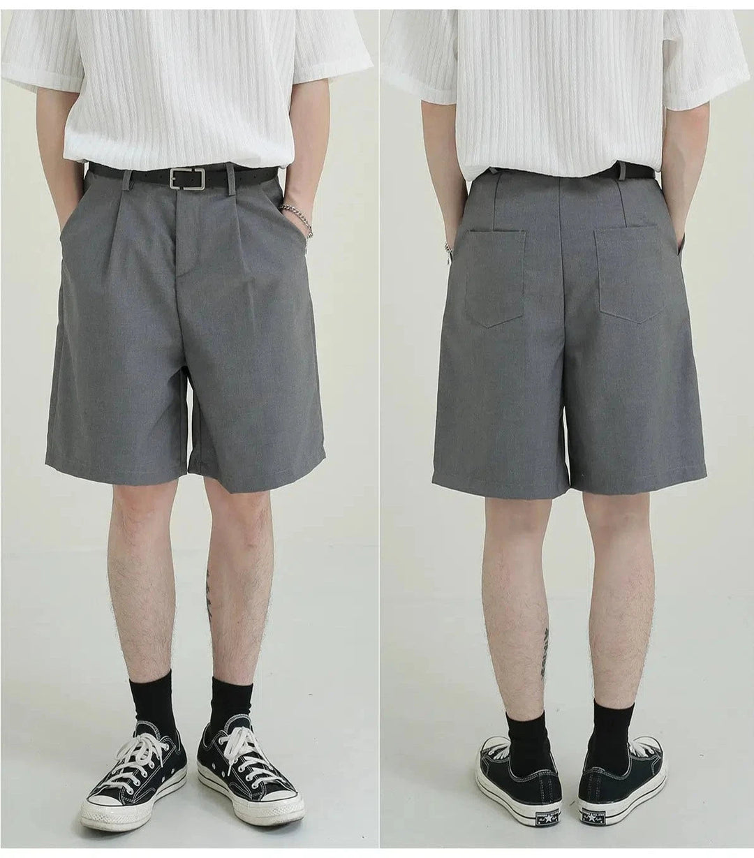 Relaxed Fit Dress Shorts