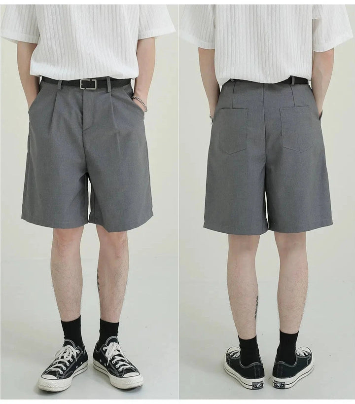 Relaxed Fit Dress Shorts