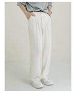 Relaxed Fit Pleated Trousers