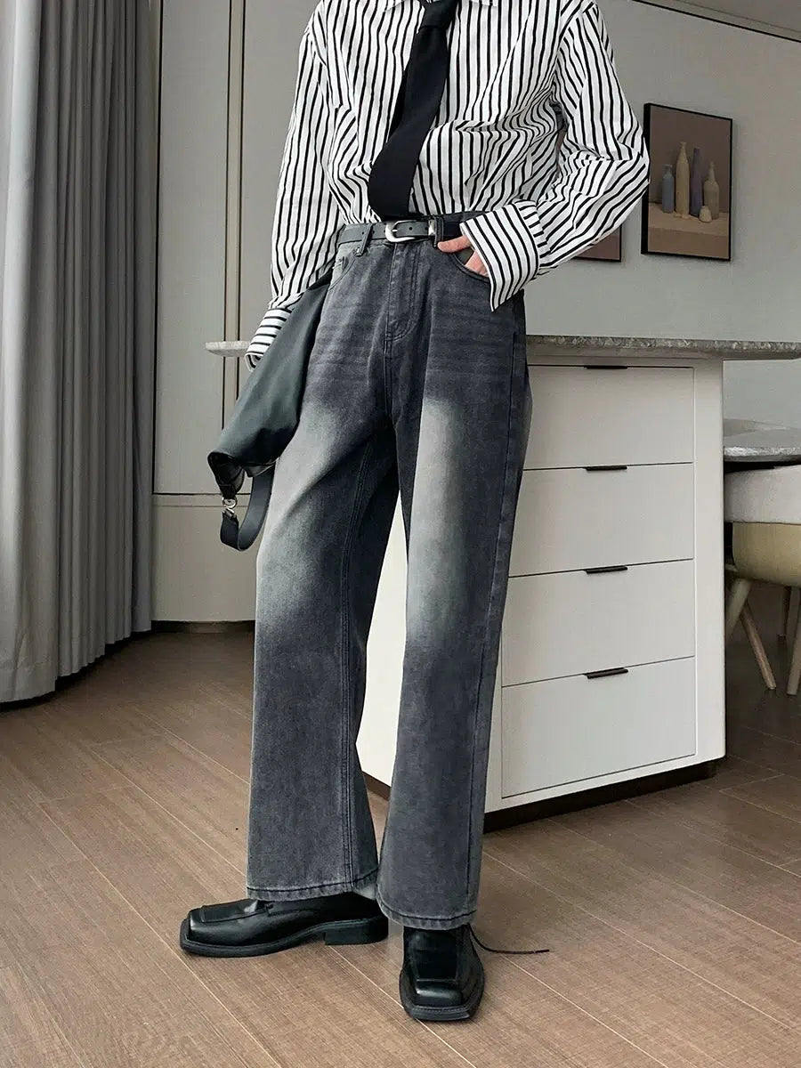 Relaxed Fit Straight Leg Jeans